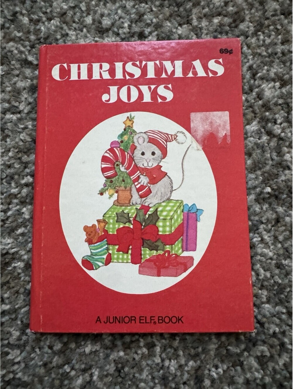 Christmas Joys Rand McNally Junior Elf Book 1980 Illustrated Minty Condition